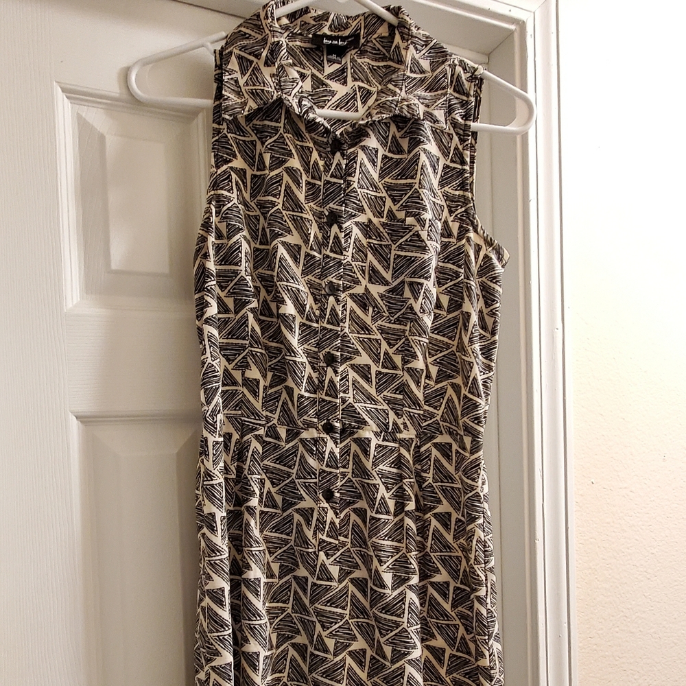 Black/Cream Dress